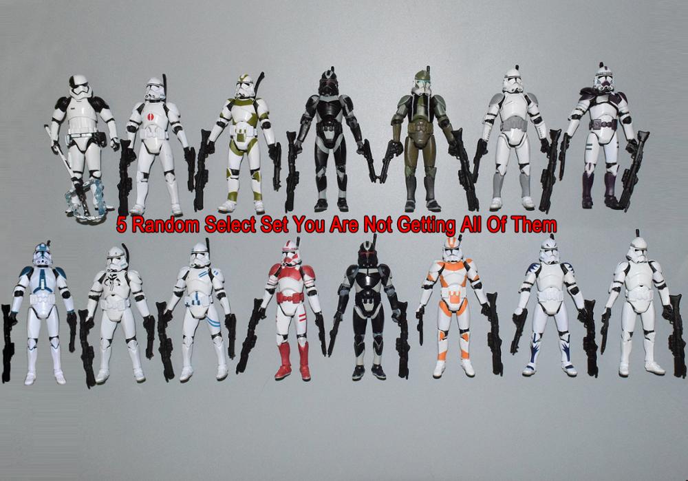 Model Kit Star Wars - Lot of 5 Random Star Wars