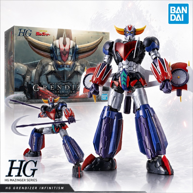 Model Kit Gundam Hg - Bandai Original HG 1/144 Grendizer Infinitism