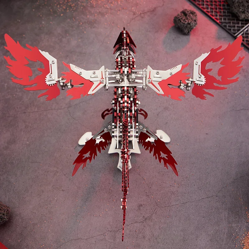 DIY Mechanical Phoenix Metal M - Model Kit Dragon recension och pris