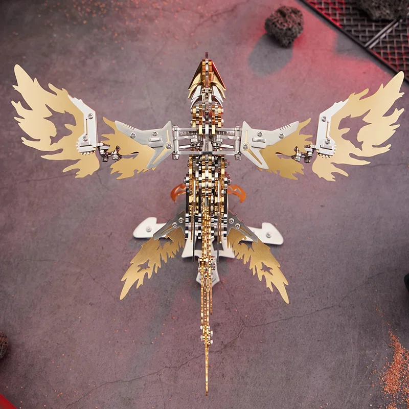 DIY Mechanical Phoenix Metal M - Model Kit Dragon recension och pris