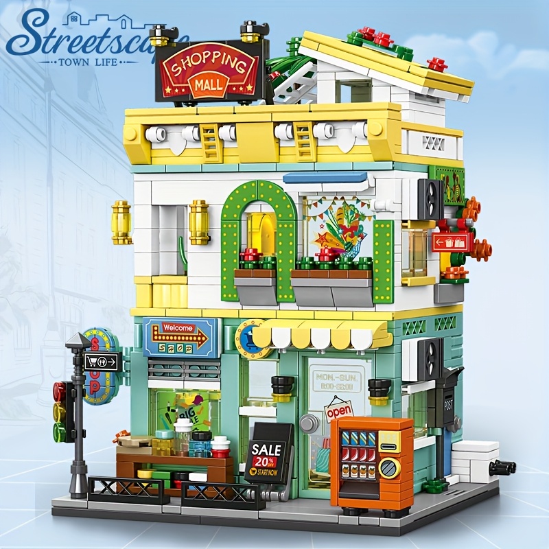 Town Life Streetscape Supermar - Model Kit Companies recension och pris