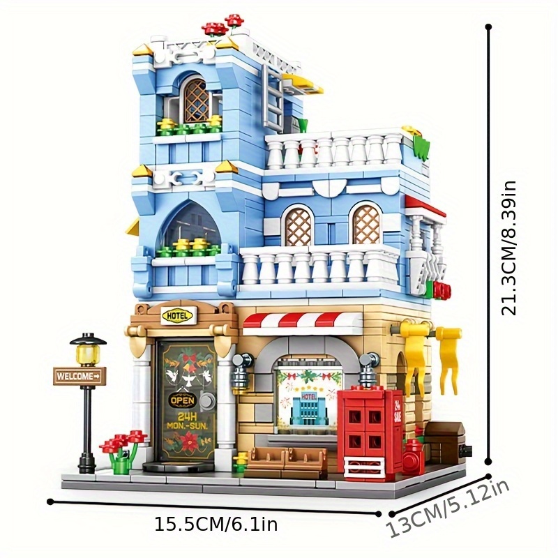 Town Life Streetscape Supermar - Model Kit Companies recension och pris