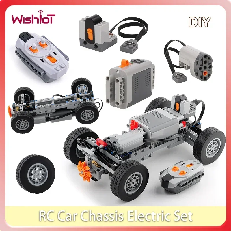 4WD RC Car Chassis Electric Se - Lego Set Technic recension och pris