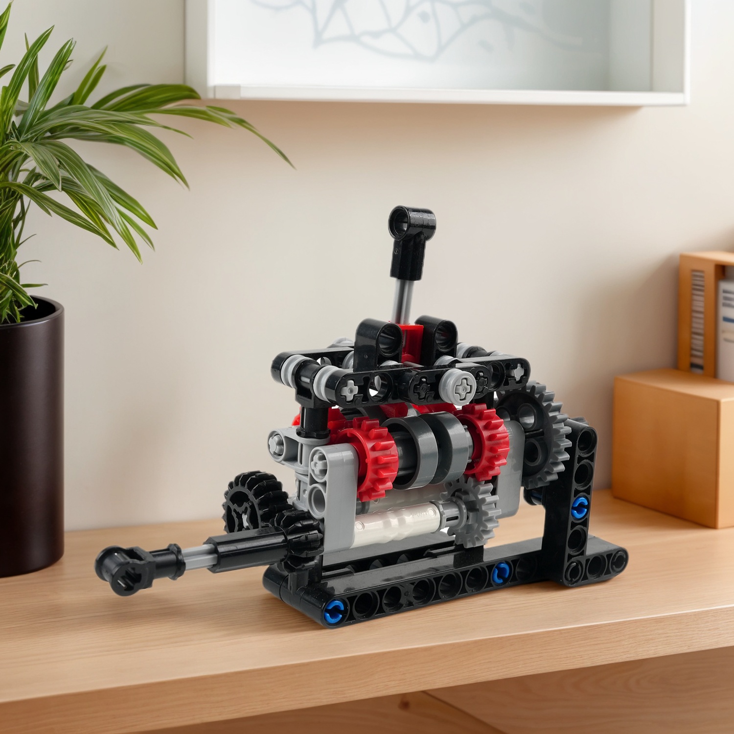 4-Speed Manual Gearbox Buildin - Model Kit Companies recension och pris