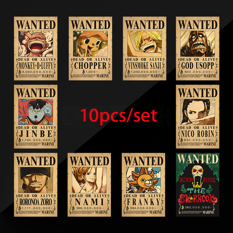 10pcs Anime One Piece Luffy 3  - Model Kit Luffy recension och pris
