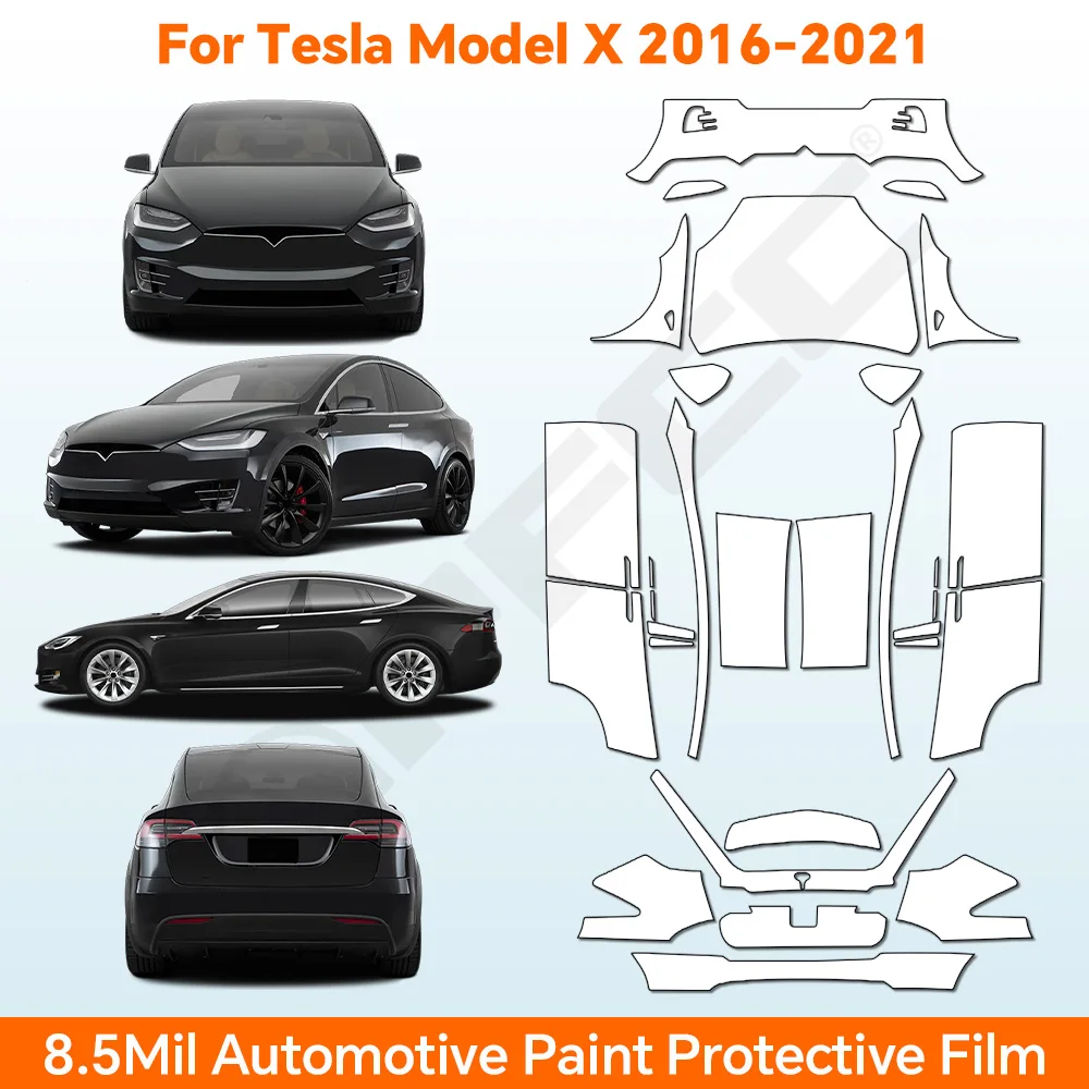 TPU For Tesla Model X 2016-202 - Logo Model Kit recension och pris