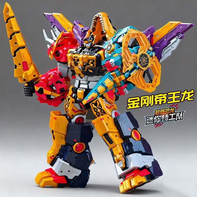 MiniForce Dinoid Warrior Trans - Model Kit Megazord recension och pris