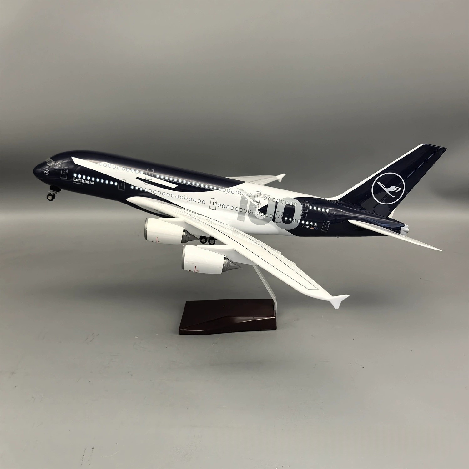 New 45cm Lufthansa A380 100 Ye - Model Kit Airplane recension och pris