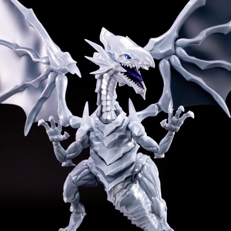 New Yu-Gi-Oh Blue-Eyes White D - Model Kit Megazord recension och pris