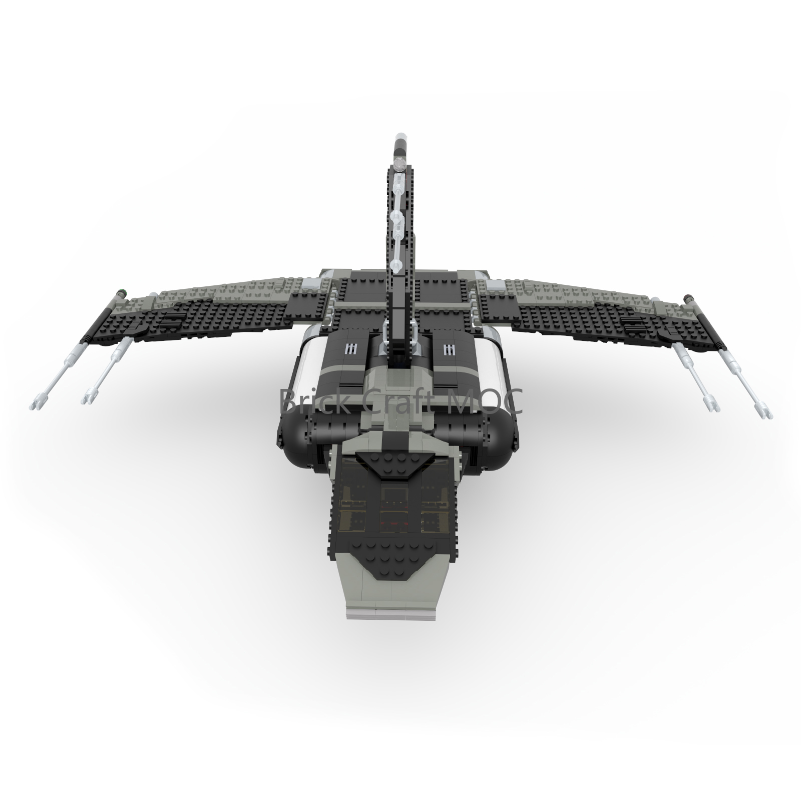 MOC Sci-Fi Infernum-Style Figh - Model Kit X Wing recension och pris