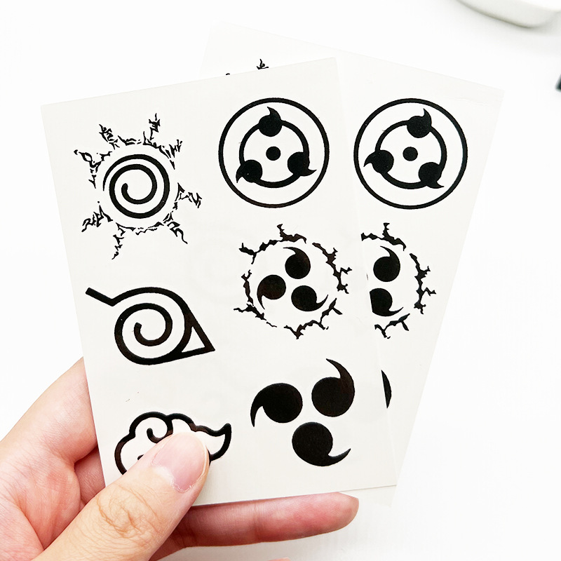 Anime Naruto Tattoo Stickers T - Logo Model Kit recension och pris