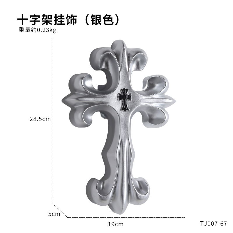 Retro Cross Wall Decor Gothic  - Model Kit Vintage recension och pris