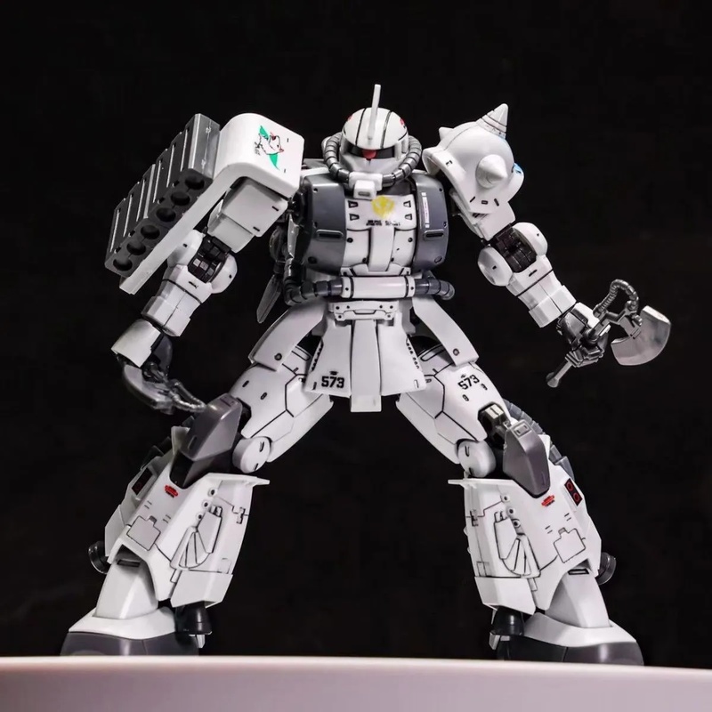 GTO ZAKU II White Wolf Shin Ma - Model Kit Gundam Hg recension och pris