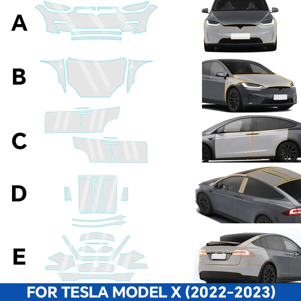 8.5MIL TPU Glossy Matte Car Pa - Logo Model Kit recension och pris