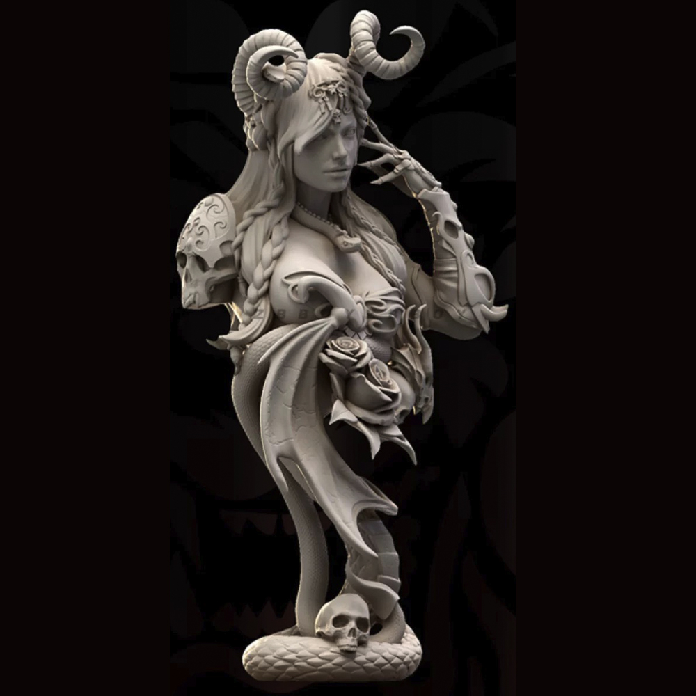 1/10 Love & HATE, Horned Magic - Model Kit Mecha Girl recension och pris