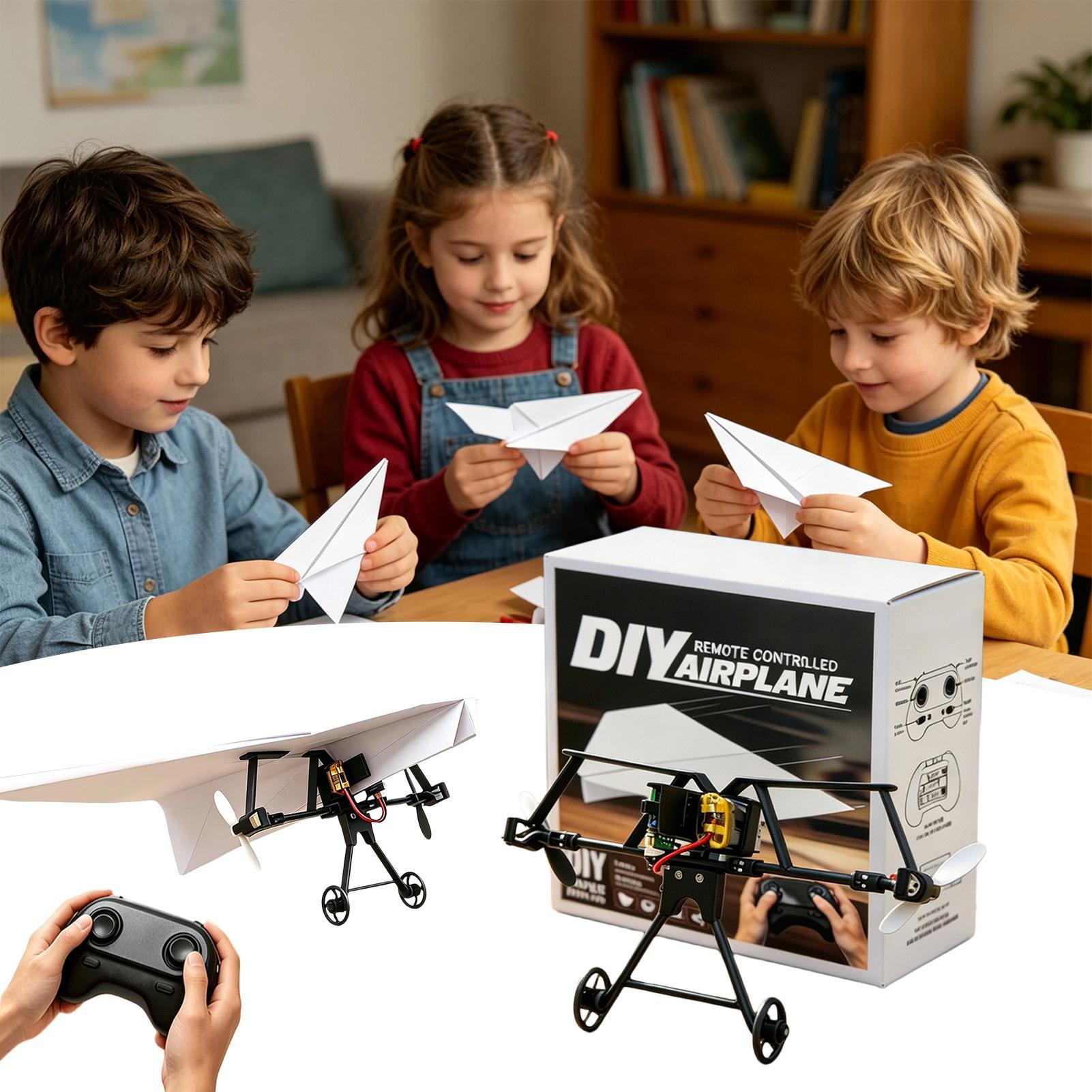 DIY RC Paper Airplane Kit Plan - Model Kit Airplane recension och pris