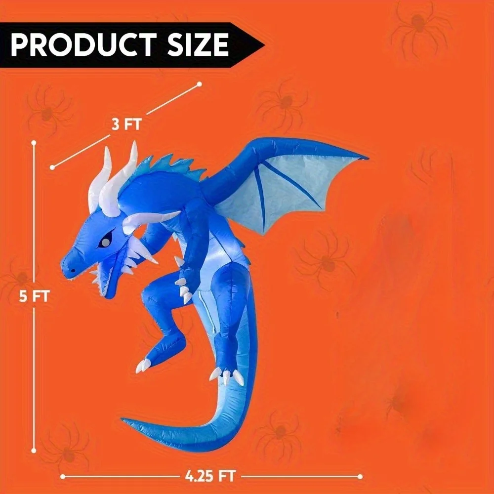 5 Ft Tall Hanging Ice Dragon H - Model Kit Dragon recension och pris