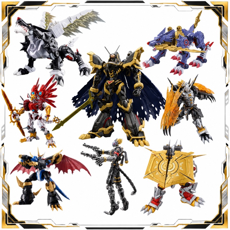 Bandai Original Digimon Figure - Model Kit Imperialdramon recension och pris