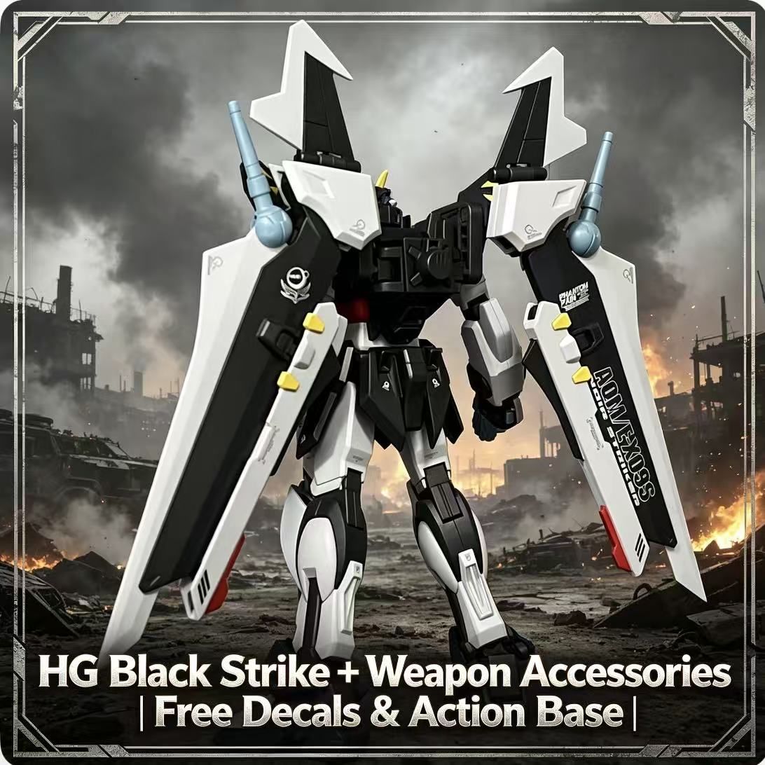41 HG 1/144 Black Strike Mecha - Model Kit X Wing recension och pris