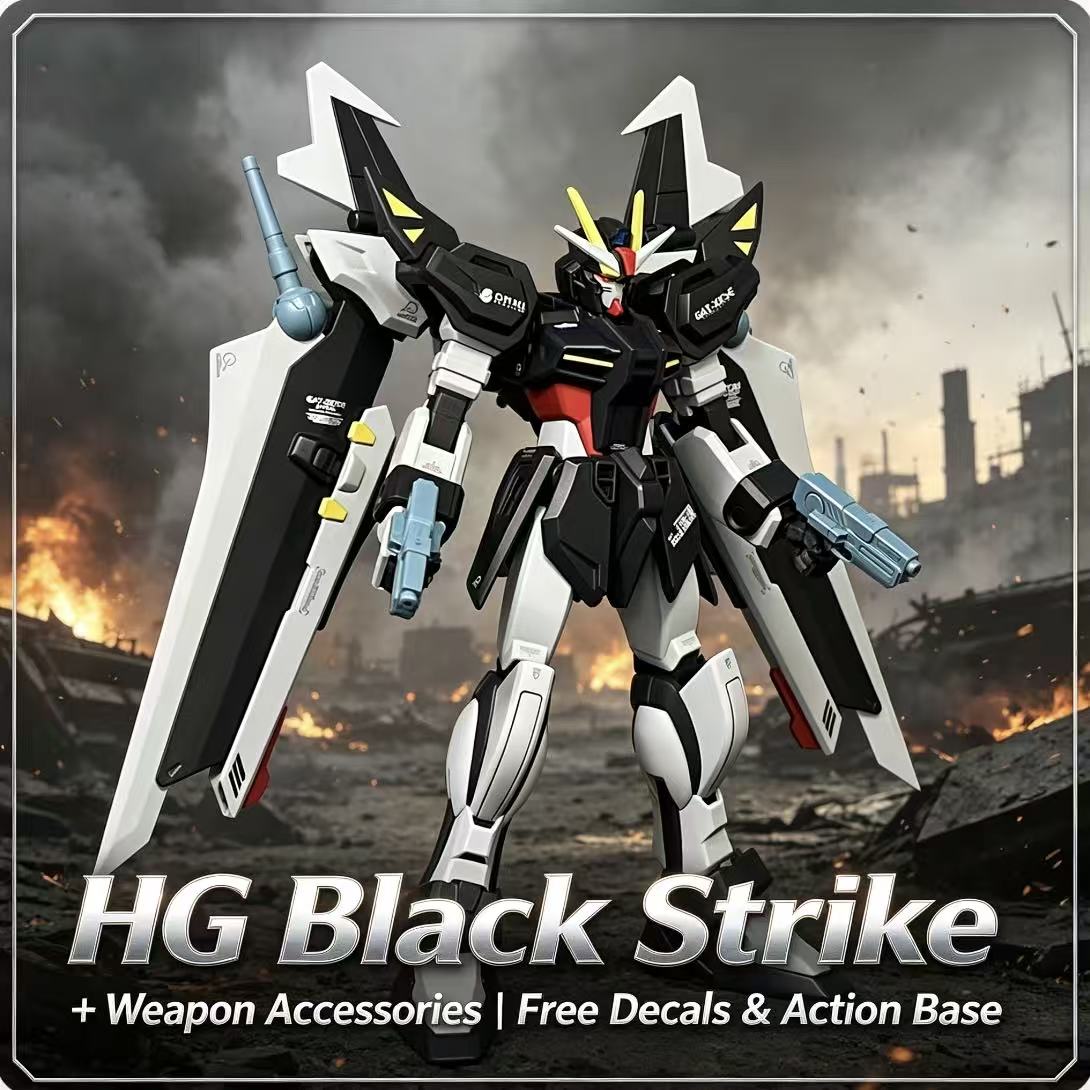 41 HG 1/144 Black Strike Mecha - Model Kit X Wing recension och pris