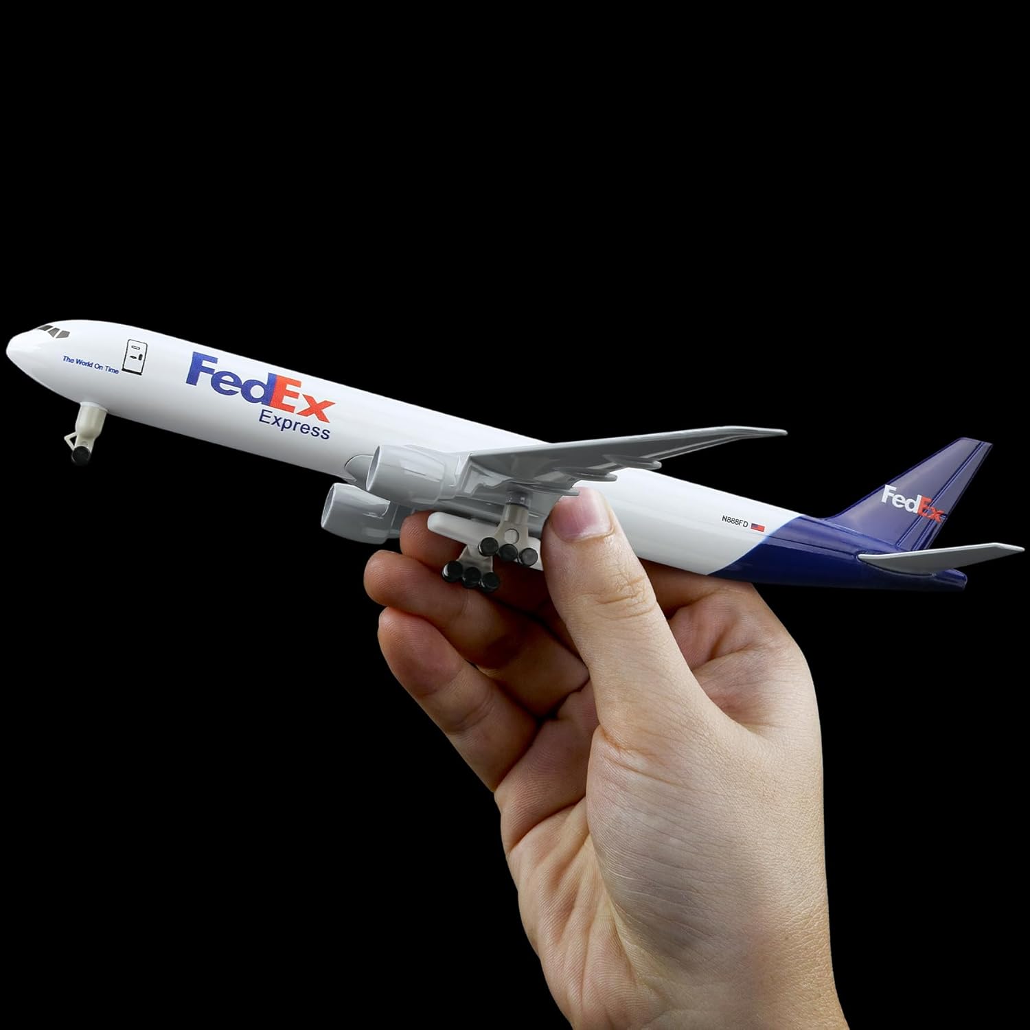 20cm Fedex B777 Airplane Model - Model Kit Airplane recension och pris