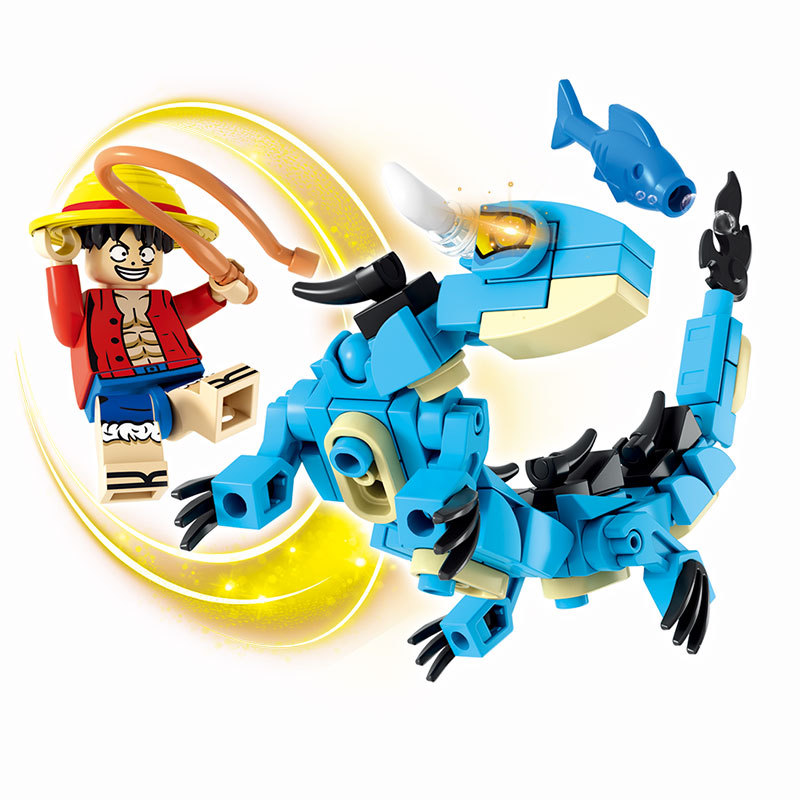 8in1 One Piece Building Blocks - Model Kit Dragon recension och pris