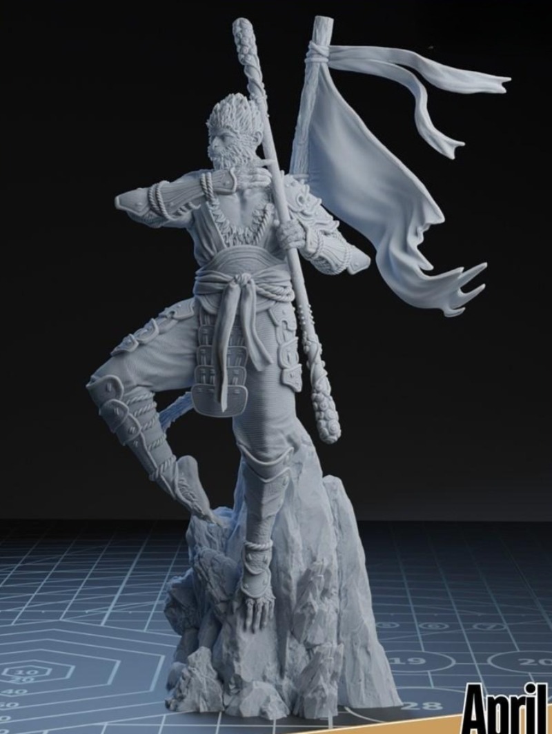 1/24 75mm Scale Resin  Assembl - Model Kit Wukong recension och pris