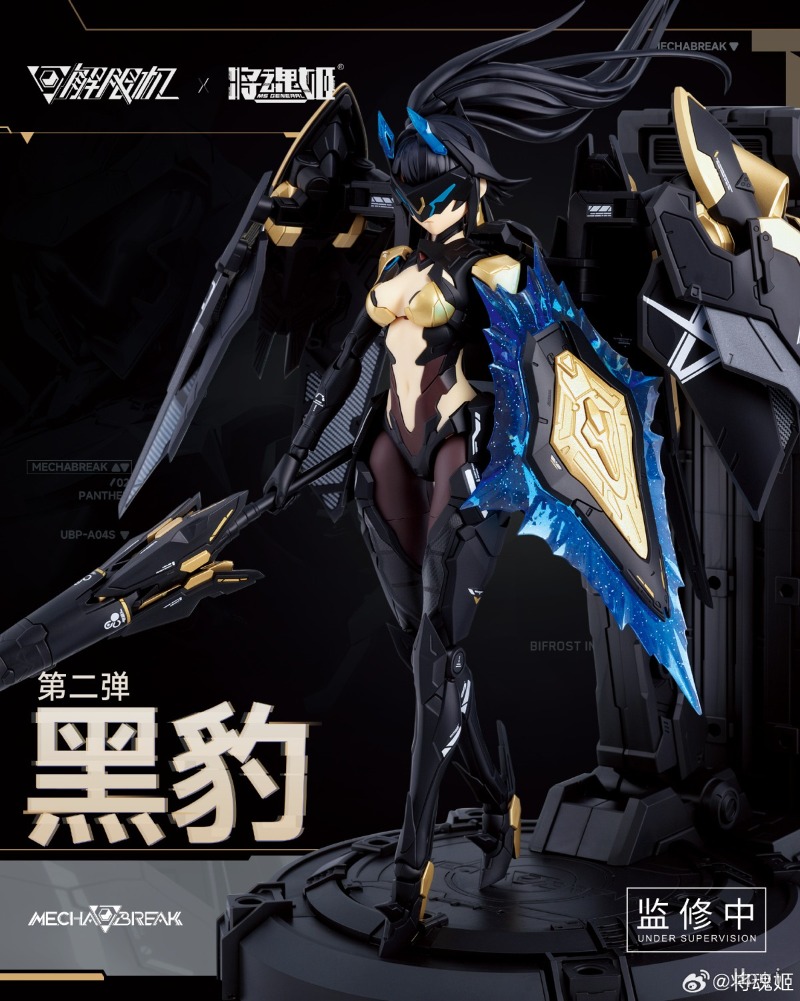 JHJ 1/10  UBP-A04S Panther Act - Model Kit Mecha Girl recension och pris