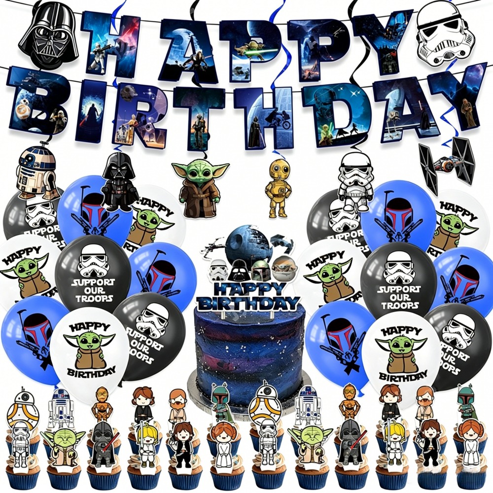 Star Wars Birthday Party Suppl - Model Kit Star Wars recension och pris