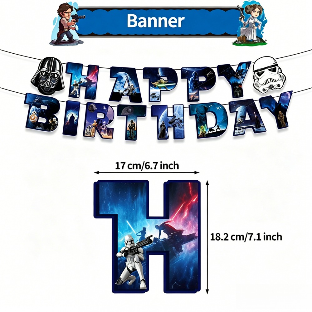 Star Wars Birthday Party Suppl - Model Kit Star Wars recension och pris