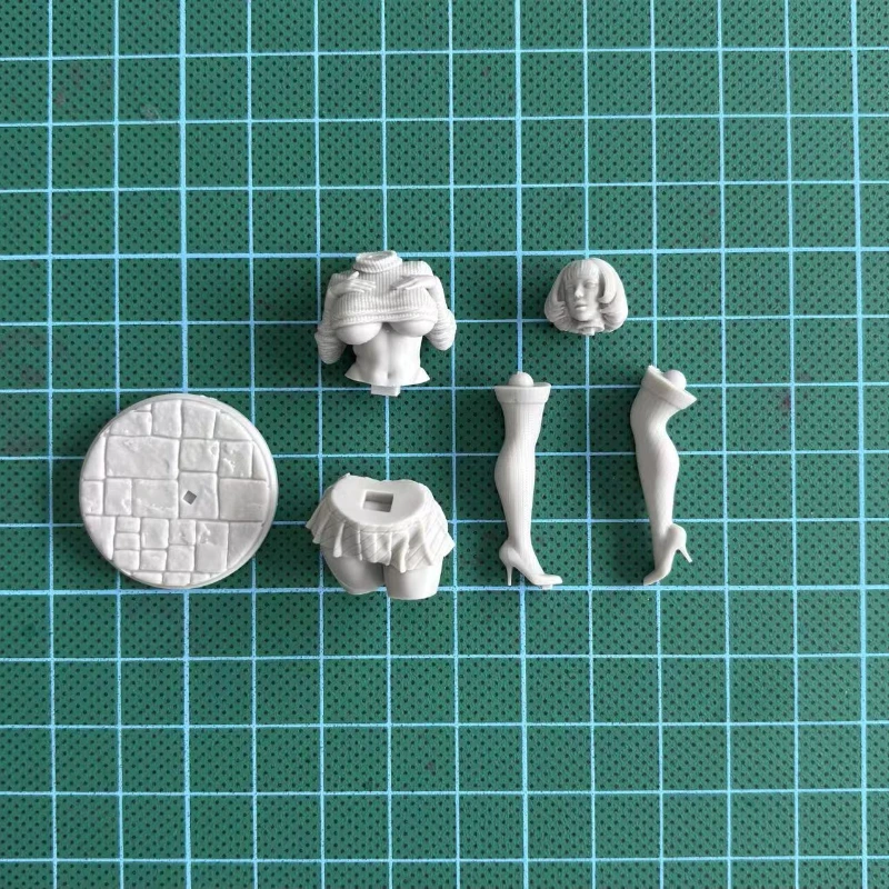 1/24 Scale DieCast Resin Figur - Model Kit Mecha Girl recension och pris