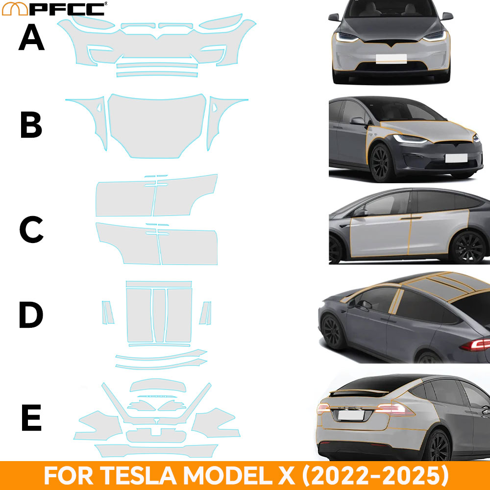TPU Car Bumper Paint Protectio - Logo Model Kit recension och pris