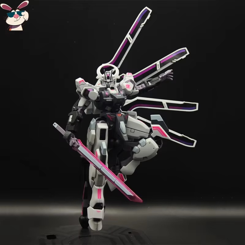 HG 1/144 Schwarzette The Witch - Model Kit Mecha Girl recension och pris