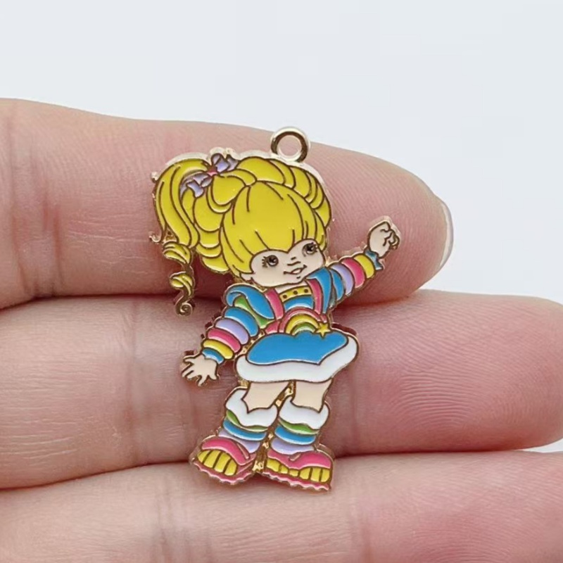 10pcs Cute Little Girl Enamel  - Model Kit For Girls recension och pris