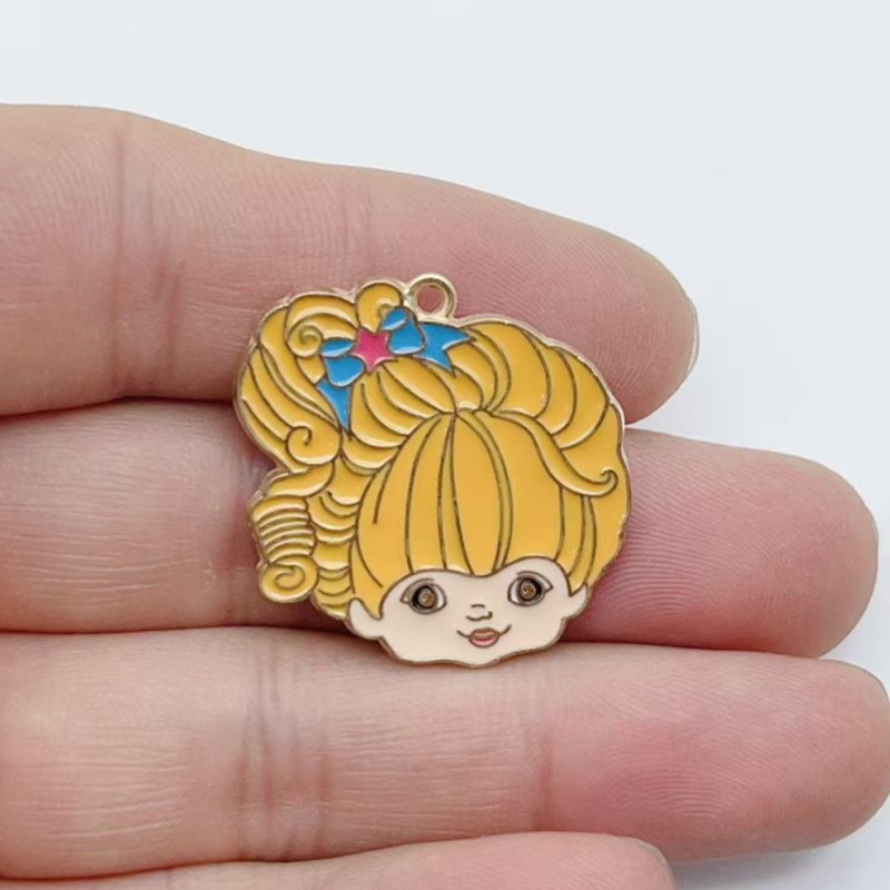 10pcs Cute Little Girl Enamel  - Model Kit For Girls recension och pris